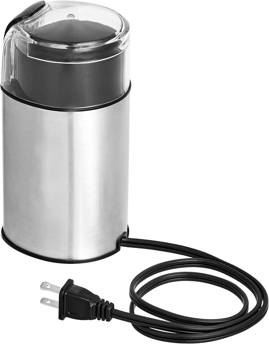 Electric Coffee Grinder, Coffee Bean and Spice Grinder, With Heavy-Duty Stainless Steel Grind Blades
